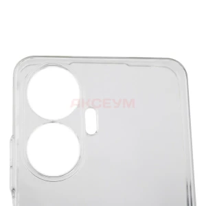 Чехол накладка для OPPO Realme C55 Activ ASC-101 Puffy 0.9 мм (прозрачный)
