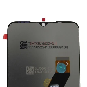 Дисплей для Itel P40 с тачскрином (черный)