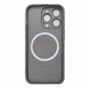 Чехол накладка для iPhone 15 Pro Max MagSafe SM021 (титан)