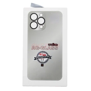 Чехол накладка для iPhone 15 Pro Max MagSafe SM021 (титан)