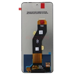 Дисплей для Tecno Spark 20C с тачскрином (черный) - Оригинал