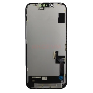 Дисплей для iPhone 14 с тачскрином (площадка под IC) черный - Hard OLED