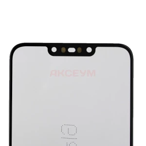 Стекло дисплея для Huawei Nova 3 (PAR-LX1)/Nova 3i (INE-LX1) с OCA пленкой (черное) - G+OCApro
