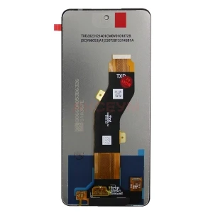 Дисплей для Infinix Hot 40i с тачскрином (черный) - Оригинал