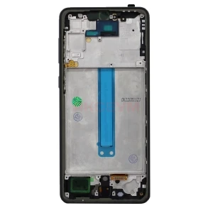 Дисплей с рамкой для Samsung Galaxy A33 5G (A336B) с тачскрином (черный) - OLED