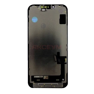 Дисплей для iPhone 14 с тачскрином (площадка под IC) черный - In-Cell