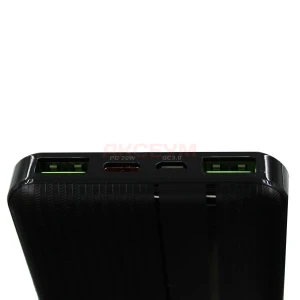 Внешний аккумулятор BC 10PB9 10000 mAh (20W/QC3.0/PD/2USB/MicroUSB/Type-C) черный