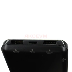 Внешний аккумулятор Hoco J100 10000 mAh/Micro USB/Type-C (черный)