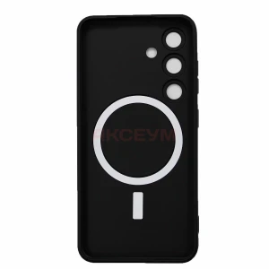 Чехол для Samsung Galaxy S24 (S921B) Matte MagSafe SM020 (черный)