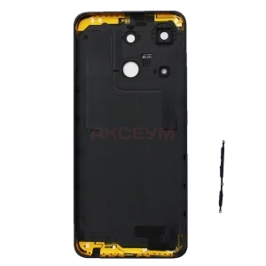 Задняя крышка для Infinix Smart 7 (черная)