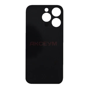 Задняя крышка для iPhone 14 Pro (большое отверстие) золотая - Feaglet