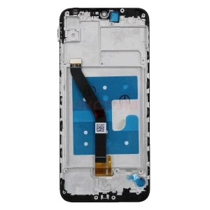 Дисплей с рамкой для Honor Y6 2019/Y6s с тачскрином (черный) - Оригинал