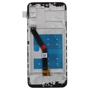 Дисплей с рамкой для Honor 8A/8A Pro/8A Prime/Huawei Y6s (JAT-LX1) с тачскрином (черный) - Оригинал