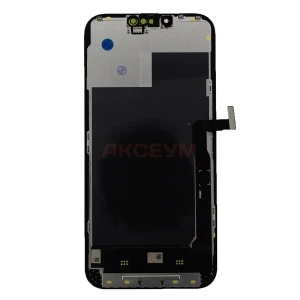 Дисплей для iPhone 13 Pro Max с тачскрином (площадка под IC) черный - Hard OLED