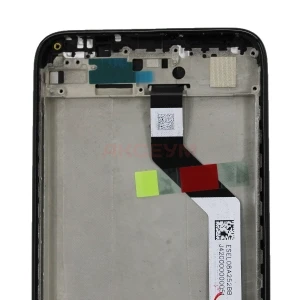 Дисплей с рамкой для Xiaomi Redmi Note 7/7 Pro с тачскрином (черный) - Оригинал