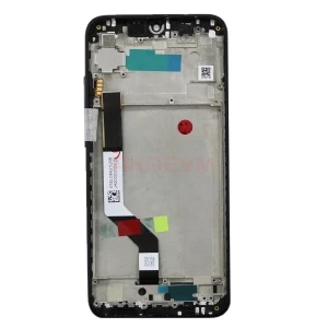Дисплей с рамкой для Xiaomi Redmi Note 7/7 Pro с тачскрином (черный) - Оригинал