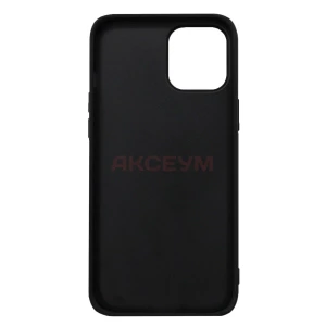 Чехол накладка для iPhone 13 Pro SM022 MagSafе c картхолдером (черный)