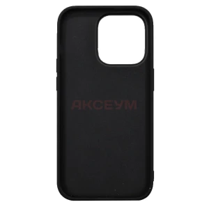 Чехол накладка для iPhone 15 Pro SM022 MagSafе c картхолдером (белый)