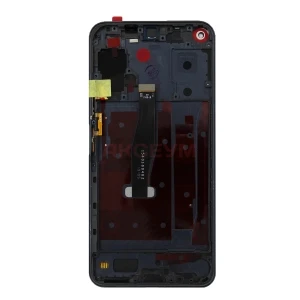 Дисплей с рамкой для Honor 20 Pro (YAL-L41) с тачскрином (черный) - Оригинал