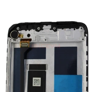 Дисплей с рамкой для Xiaomi Poco M3/Redmi 9T с тачскрином (черный) - Оригинал