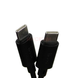 Сетевая зарядка USB/Type-C Hoco CS23A (30W/QC3.0/PD/кабель Type-C-Type-C) черная