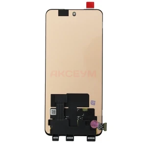 Дисплей для Realme GT3 с тачскрином (черный) - Оригинал