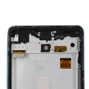 Дисплей с рамкой для Samsung Galaxy A52/A52 5G/A52s 5G (A525F/A526B/A528B) с тачскрином (черный) - OLED
