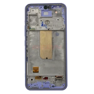Дисплей с рамкой для Samsung Galaxy A54 5G (A546E) с тачскрином (фиолетовый) - Оригинал