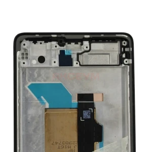Дисплей с рамкой для Xiaomi Poco F5 с тачскрином (черный) - Оригинал