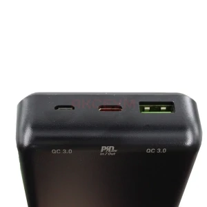 Внешний аккумулятор Hoco J87A 20000 mAh (20W/QC3.0/PD/USB/MicroUSB/Type-C) черный