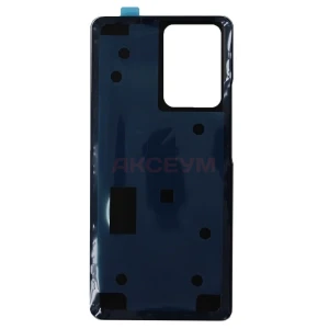 Задняя крышка для Xiaomi 11T/11T Pro (черная) - Премиум