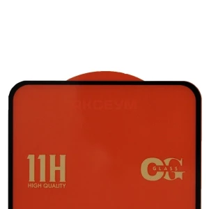 Защитное стекло для Itel P55 4G/P55+ (полное покрытие) черное