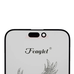 Стекло дисплея для iPhone 15 Pro Max с OCA пленкой (черное) - Feaglet