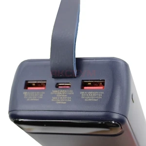 Внешний аккумулятор Remax RPP-522 30000 mAh (22.5W/QC3.0/PD/2USB/MicroUSB/Type-C/LCD) синий