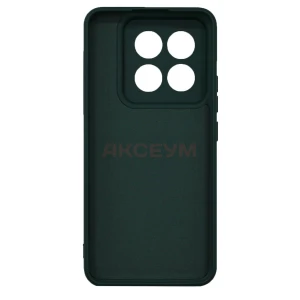 Чехол накладка для Xiaomi 14 Pro Activ Full Original Design (темно-зеленый)