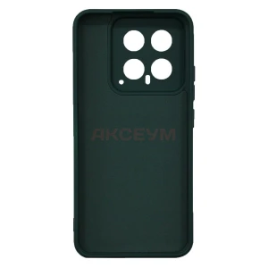 Чехол накладка для Xiaomi 14 Activ Full Original Design (темно-зеленый)