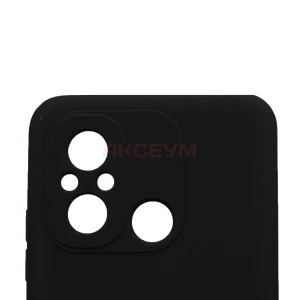 Чехол накладка для Xiaomi Poco C55/Redmi 12C Activ Full Original Design (черный)