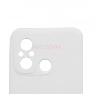 Чехол накладка для Xiaomi Poco C55/Redmi 12C Activ Full Original Design (белый)
