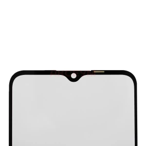 Стекло дисплея для Realme C21/C11 2021/Narzo 50i с OCA пленкой (черное) - Оригинал (Mitsubishi)