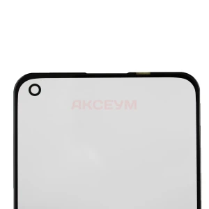 Стекло дисплея для Realme GT Master Edition с OCA пленкой (черное) - Оригинал (Mitsubishi)