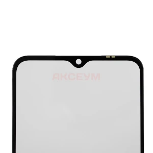 Стекло дисплея для Samsung Galaxy A03 Core (A032F) с OCA пленкой (черное) - Оригинал (Mitsubishi)
