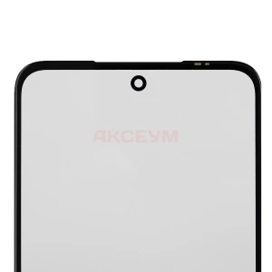Стекло дисплея для Xiaomi Redmi 10/Note 10 5G/Note 10T/Note 11 5G/Poco M3 Pro с OCA пленкой (черное) - Оригинал (Mitsubishi)