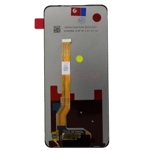 Дисплей для Realme 12 5G с тачскрином (черный) - Оригинал