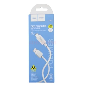 Кабель USB - Type-C Hoco X107 (3A) белый