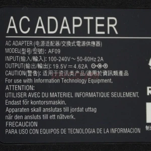 Блок питания для ноутбуков Dell 19.5V/4.62A/90W (4.5х3.0 с иглой)