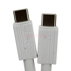 Кабель Type-C - Type-C Hoco X107 (3A/60W/PD) белый