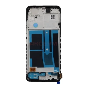 Дисплей с рамкой для Xiaomi Redmi Note 12S с тачскрином (черный) - OLED