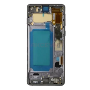 Дисплей с рамкой для Samsung Galaxy S10 (G973F) с тачскрином (черный) - In-Cell