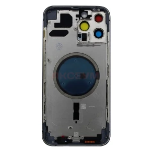 Корпус для iPhone 13 Pro Max (1 Sim) голубой - Премиум