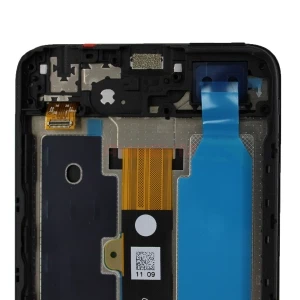 Дисплей с рамкой для Tecno Spark Go 2023 с тачскрином (черный) - Оригинал